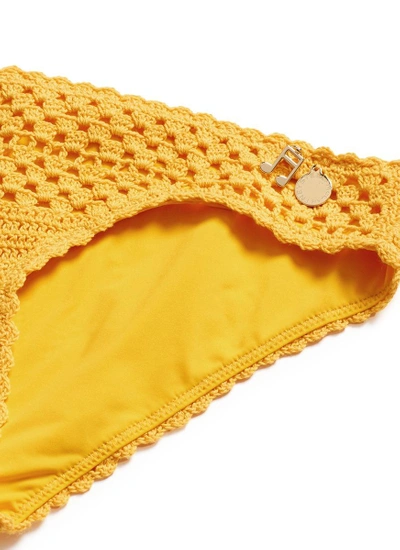 Shop Stella Mccartney Crochet Bikini Set