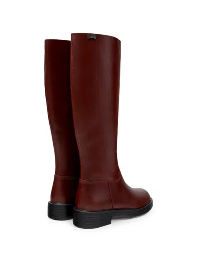Camper Dean Leather Boots In Multi