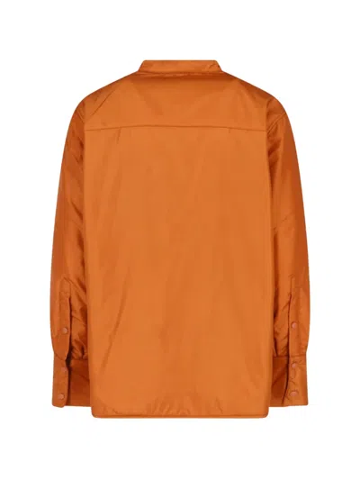 LONG-SLEEVE BUTTON-UP JACKET