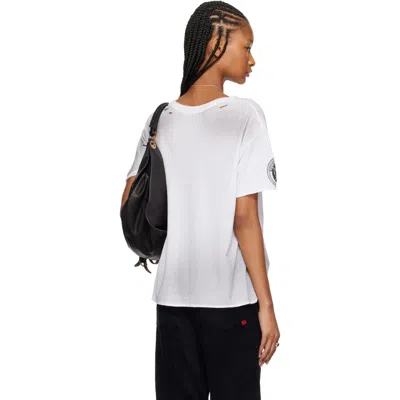 Lu'u Dan White Thrash T-shirt In White