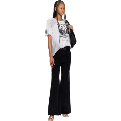 Lu'u Dan White Thrash T-shirt In White