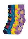HAPPY SOCKS Pop mixed pattern socks 4-pair gift box