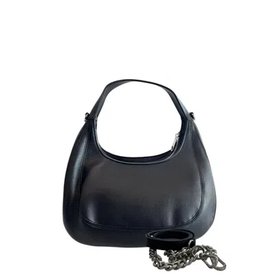 Twinset Stud-embellished Shoulder Bag In Black