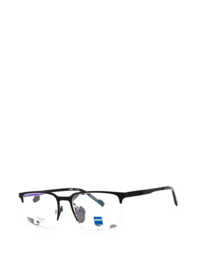 Zeiss Rectangle-frame Glasses In Black
