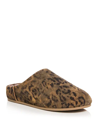 Ugg Elea Leopard-print Shearling Slippers In Animal Print