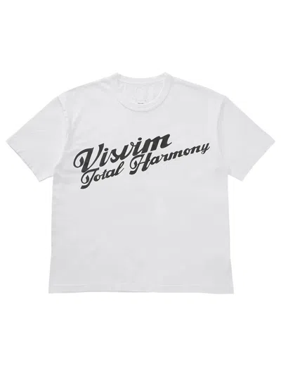 Visvim Cotton Oversized Printed Short-sleeve T-shirt In White