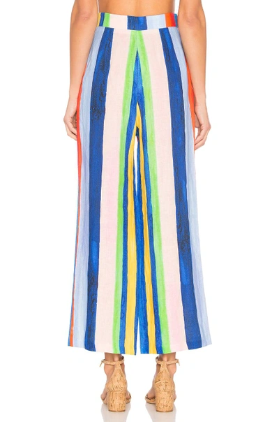 Shop Mara Hoffman Tie Front Pant In Multi