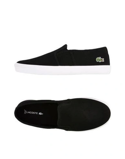 Shop Lacoste Sneakers In Black