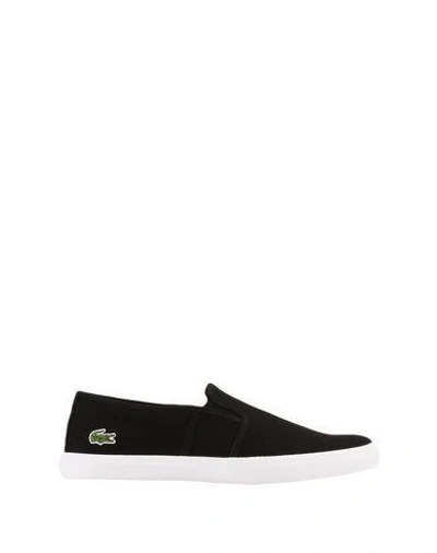 Shop Lacoste Sneakers In Black