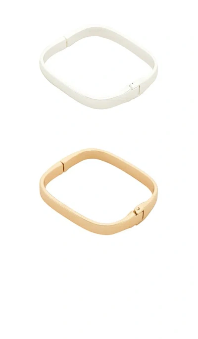 ROUNDED SQUARE CUFF SET