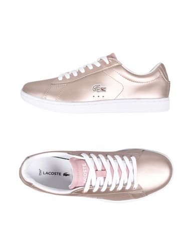 pink lacoste sneakers