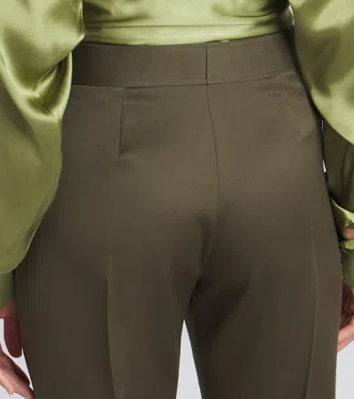 Balmain Virgin Wool Straight Pants In Multi