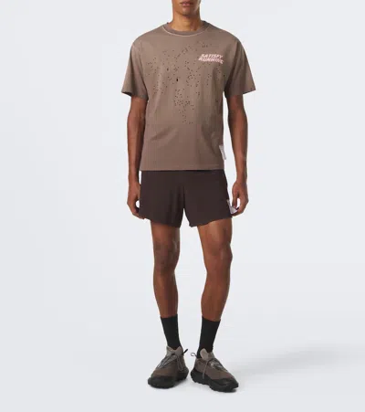Satisfy Mothtech Distressed T-shirt In Multi