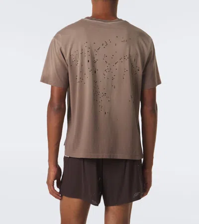 Satisfy Mothtech Distressed T-shirt In Multi