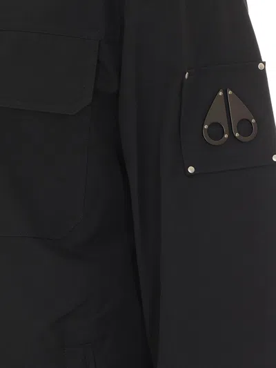 Moose Knuckles Versatile Casual Jacket In Black
