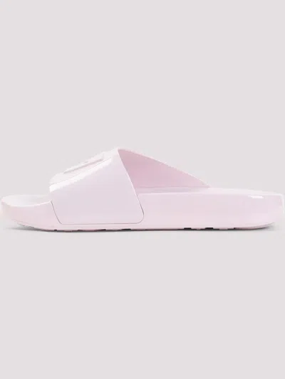Givenchy Pink Label Slide Sandals In Pink