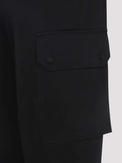 Givenchy Cotton Cargo Pant With Utility Pockets In Black