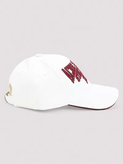 Acne Studios Baseball Hat In White