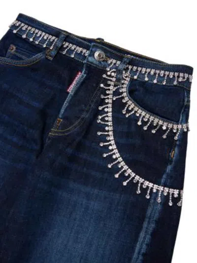 Dsquared2 Jeans Kids Color Blue In Blue