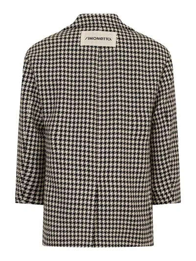 Simonetta Jacket With Application In Gray