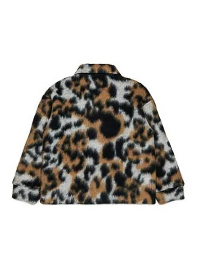 N°21 Leopard-print Sweater In Brown