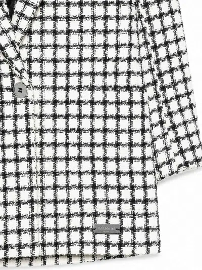 Balmain Suit Jacket In Gray