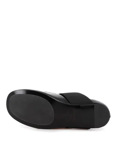 Givenchy Patent Leather Flats In Black