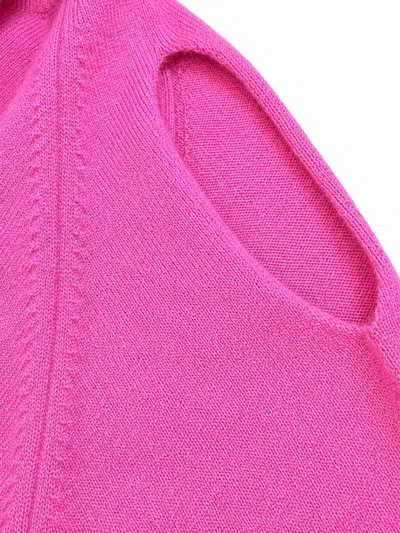 Pucci Pullover With Logo In Pink