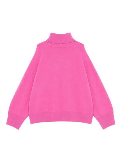 Pucci Pullover With Logo In Pink