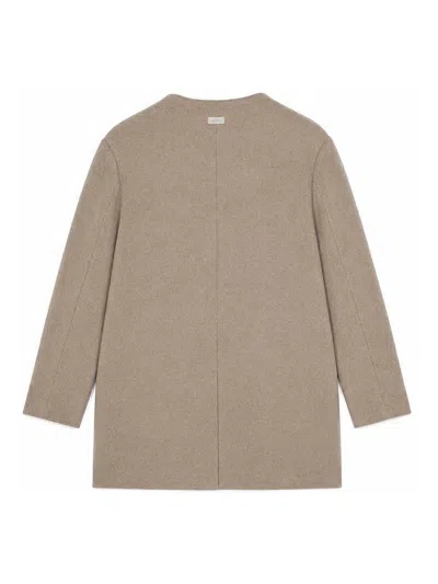 Paolo Pecora Double-breasted Coat In Multi