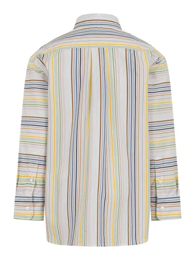 Etro Striped Shirt In White