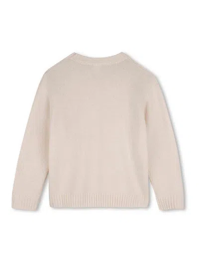 Givenchy Pullover With Embroidery In Neutral