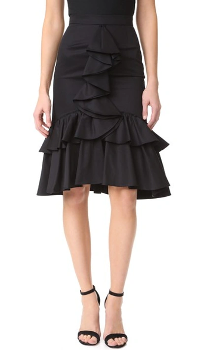 Shop Tome Mermaid Skirt In Black