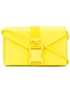 Christopher Kane Safety Buckle Devine Shoulder Bag In Yellow