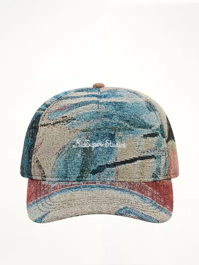 Kidsuper Jacquard Art Script Logo Hat In Multi
