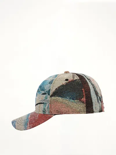 Kidsuper Jacquard Art Script Logo Hat In Multi