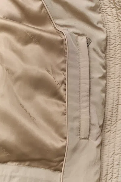 Gant Mid Down Jacket In Neutral
