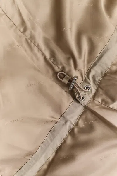 Gant Mid Down Jacket In Neutral