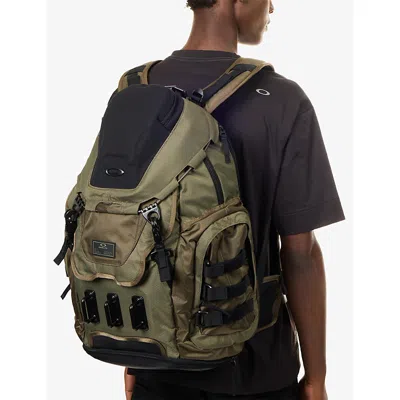 Oakley Womens Kitchen Sink Woven Backpack Deep Olive In Deep Olive