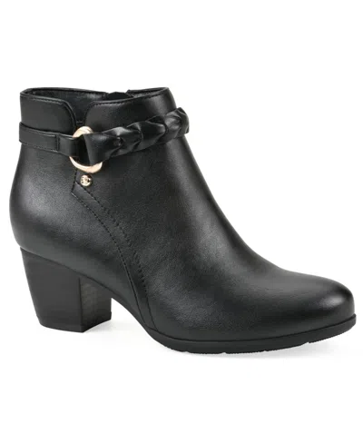 Cliffs By White Mountain Anslie Bootie In Black Smooth