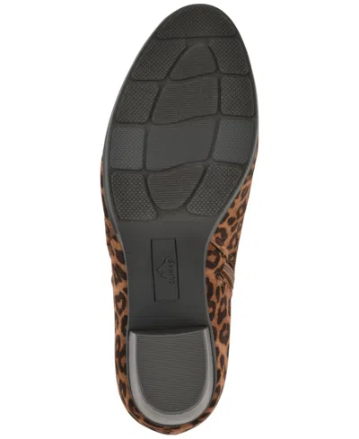 Cliffs By White Mountain Anslie Bootie In Dark Tan Leopard Print