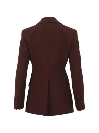 Ermanno Scervino Single-breasted Tailored Blazer In Brown