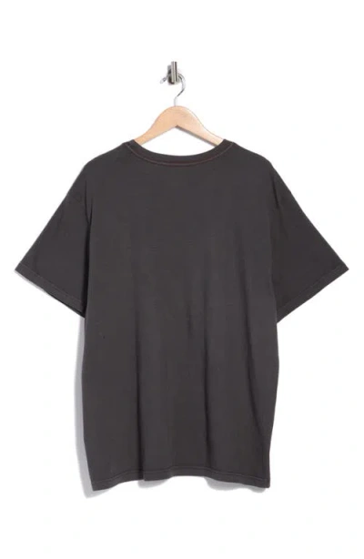 Rvca Program Cotton Graphic T-shirt In Black