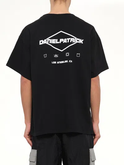 Daniel Patrick Take Care T-shirt In Black
