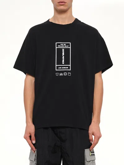 Daniel Patrick Rolling Hills Logo-print T-shirt In Black