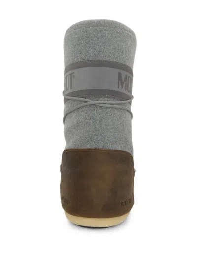 Moon Boot Logo-embellishment Boots In Multi