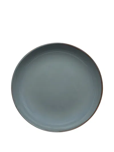 Serax Glazed Stoneware Deep Plate In Blue