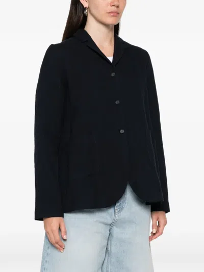 Apuntob Button-up Notched-lapel Blazer In Multi