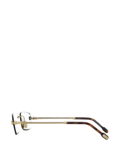 RECTANGLE-FRAME RIMLESS SUNGLASSES