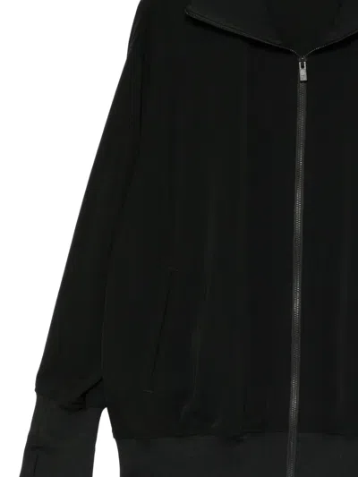 Y's Front-zip Track Jacket In Black